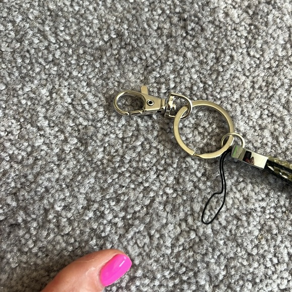 Victoria’s Secret Rhinestone Bling Wristlet LANYARDs keychain - Picture 5 of 5